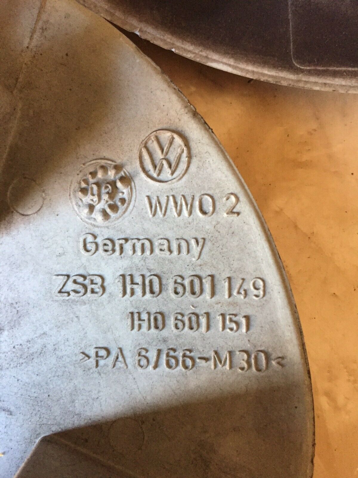 VW Radkappen 4x