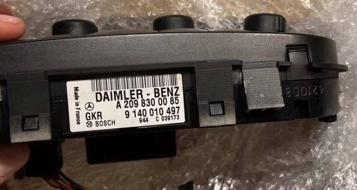 Mercedes W203 Klimabedienung A2098300085