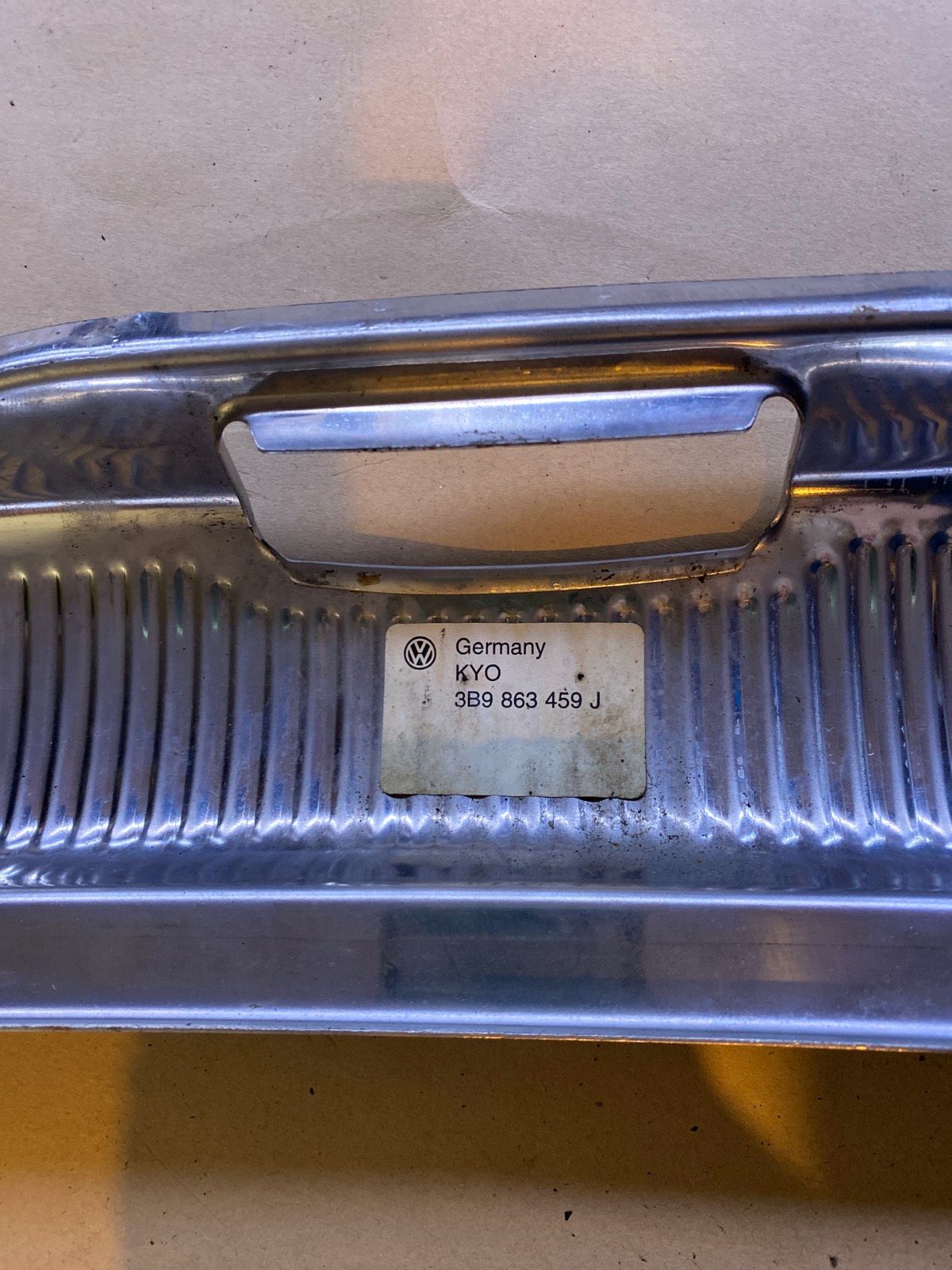 VW Passat 3B6 B5 Kantenschutz 3B9863459J