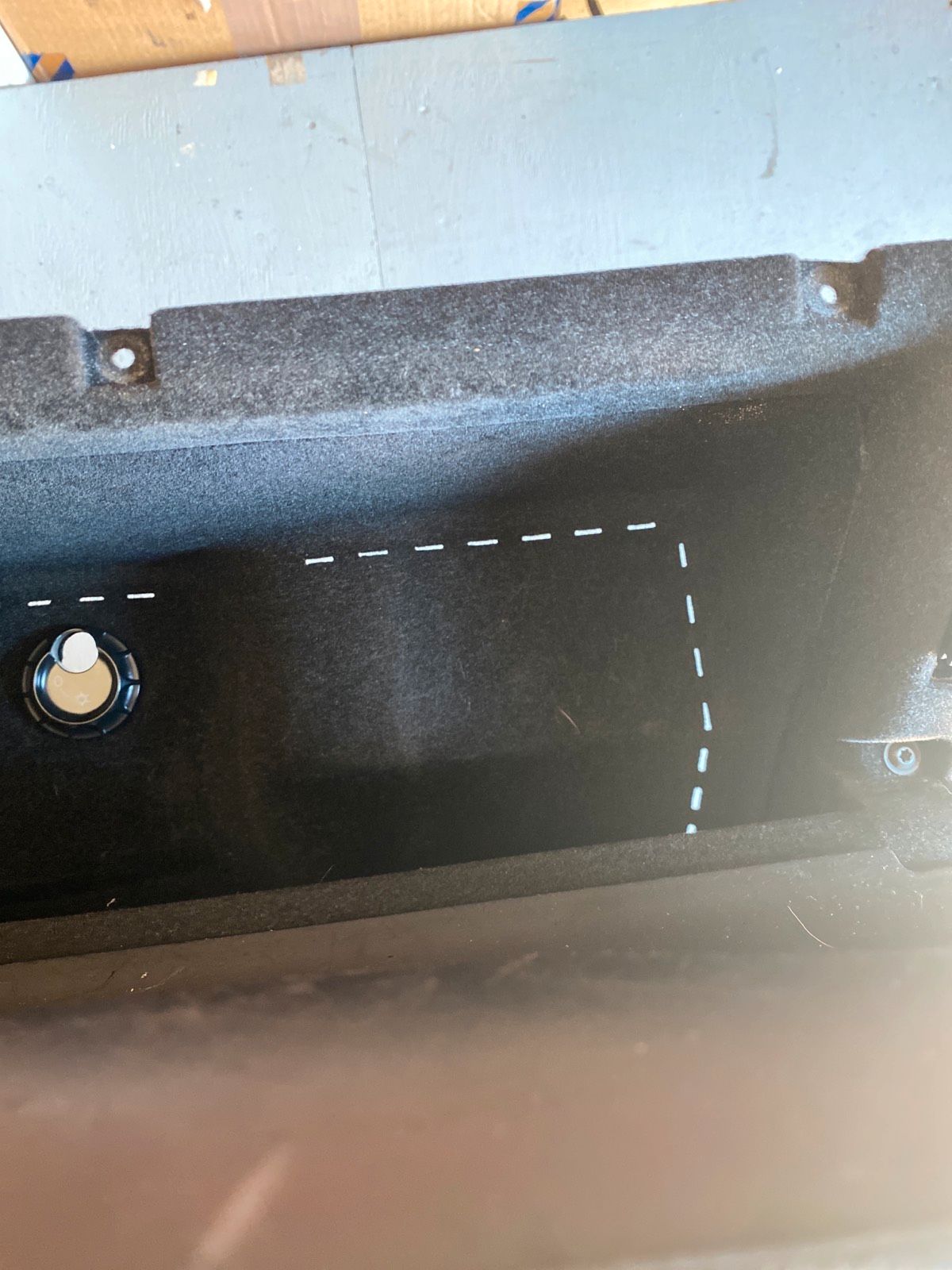 VW Passat 3B Handschuhfach schwarz