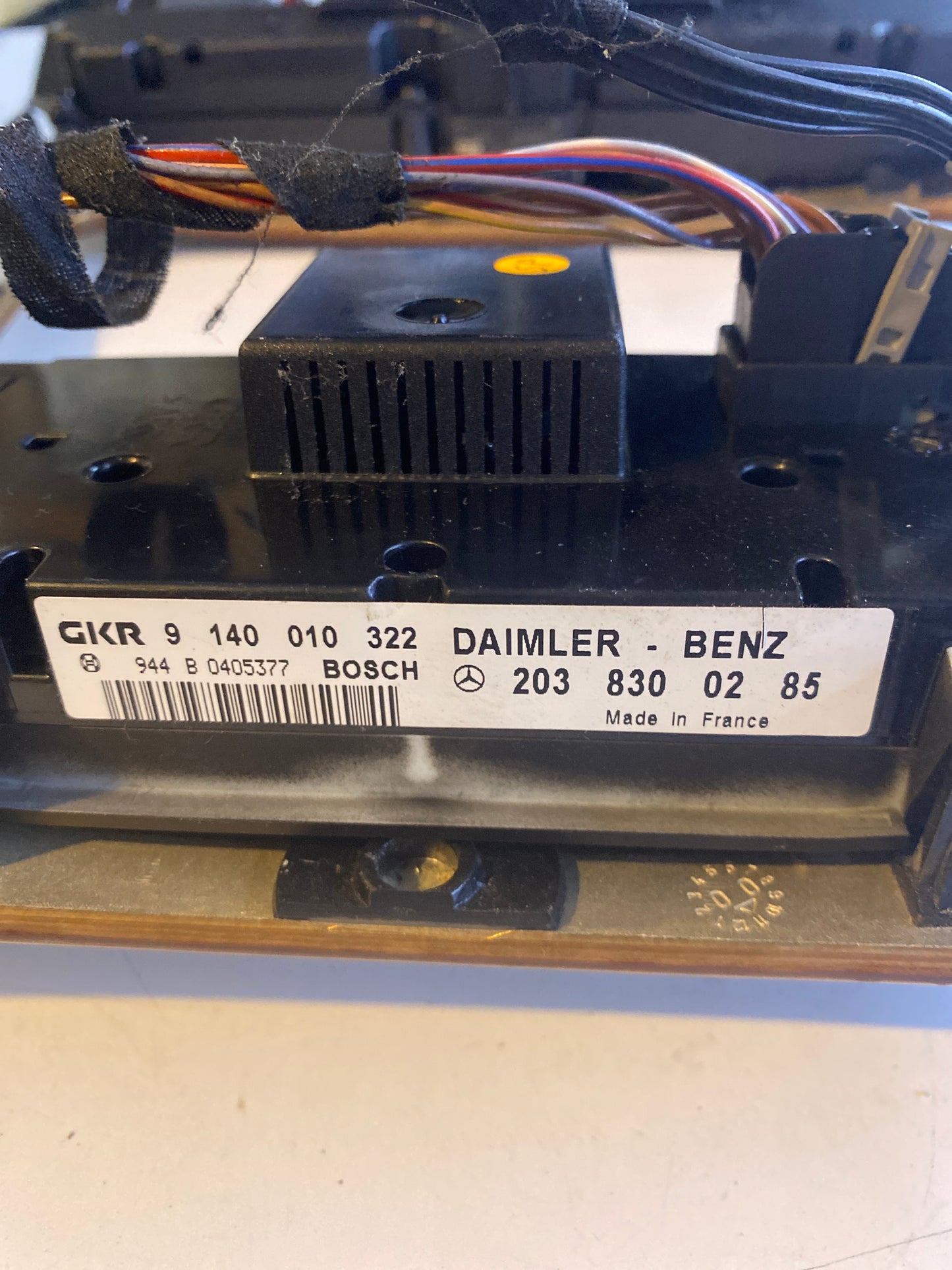 Mercedes W203 Mittelkonsole