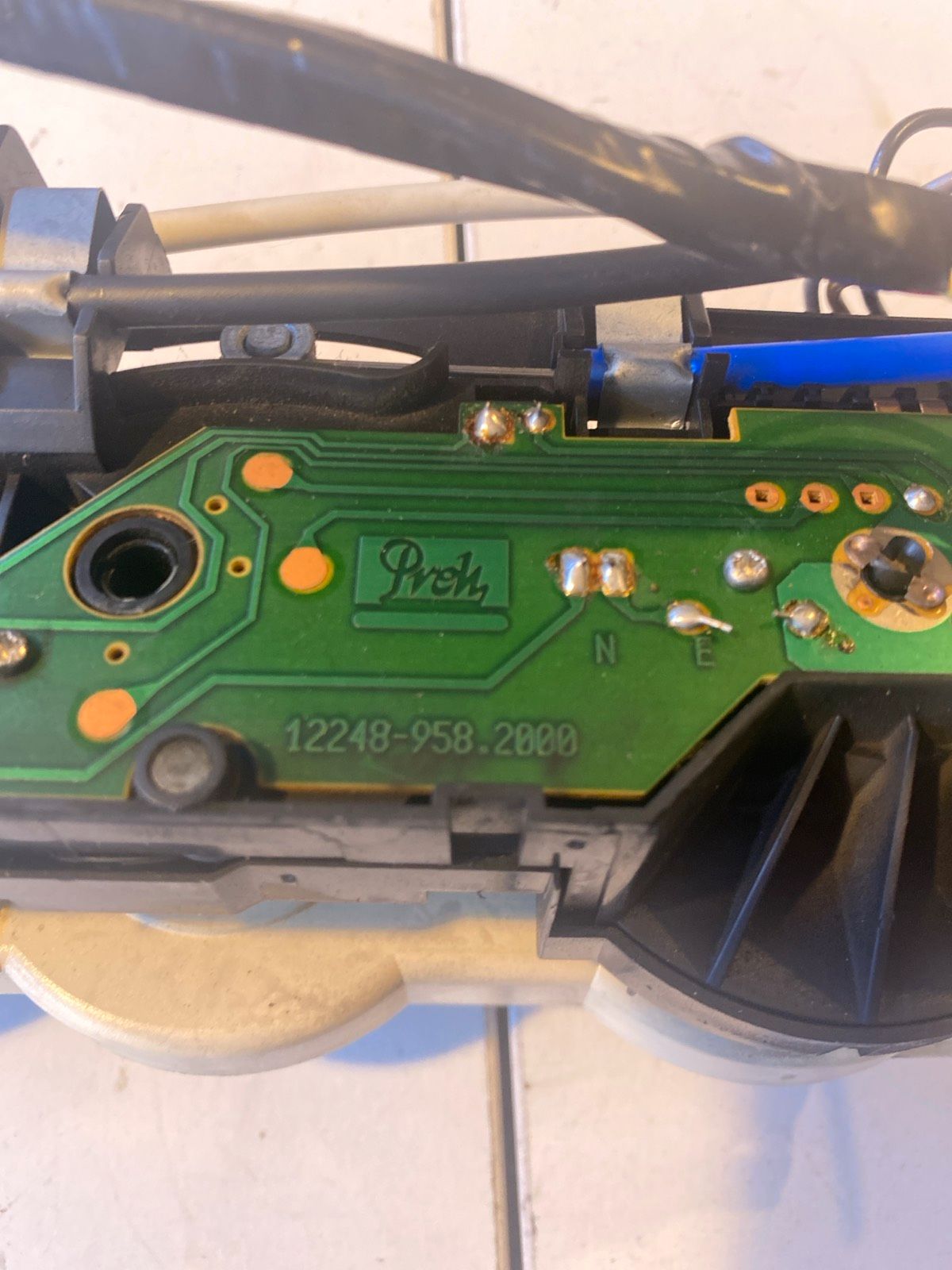 VW LT 35 Heizungsbedienung 122489582000