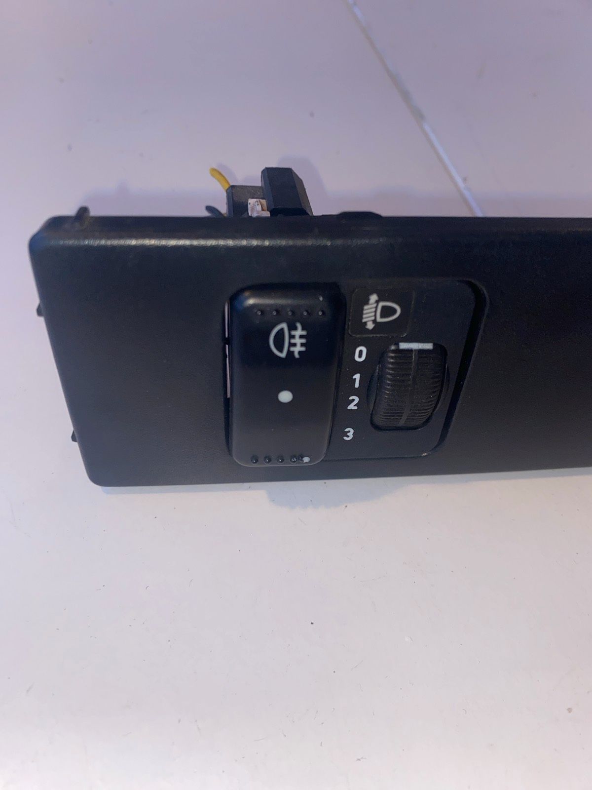 VW LT 35 Lichtschalter mit Blende und Stecker 2D0958561