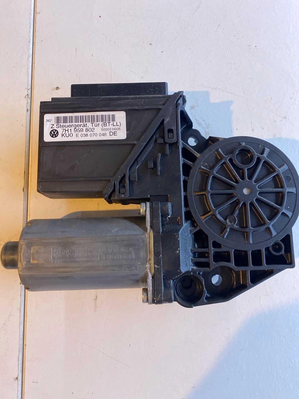 VW T5 7H Fensterscheiben Motor 7H1959802 Beifahrertür