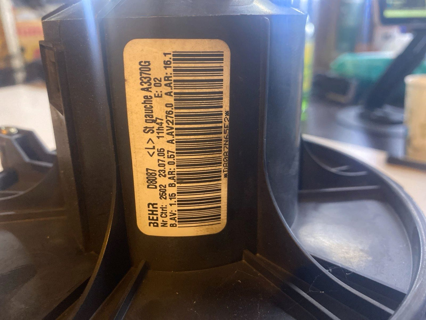 OPEL Zafira B A05 Gebläsemotor D8087 Innenraumgebläse