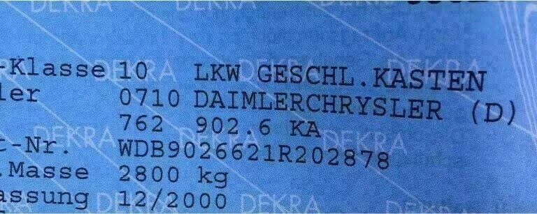 MB Sprinter 211 Dieselpumpe