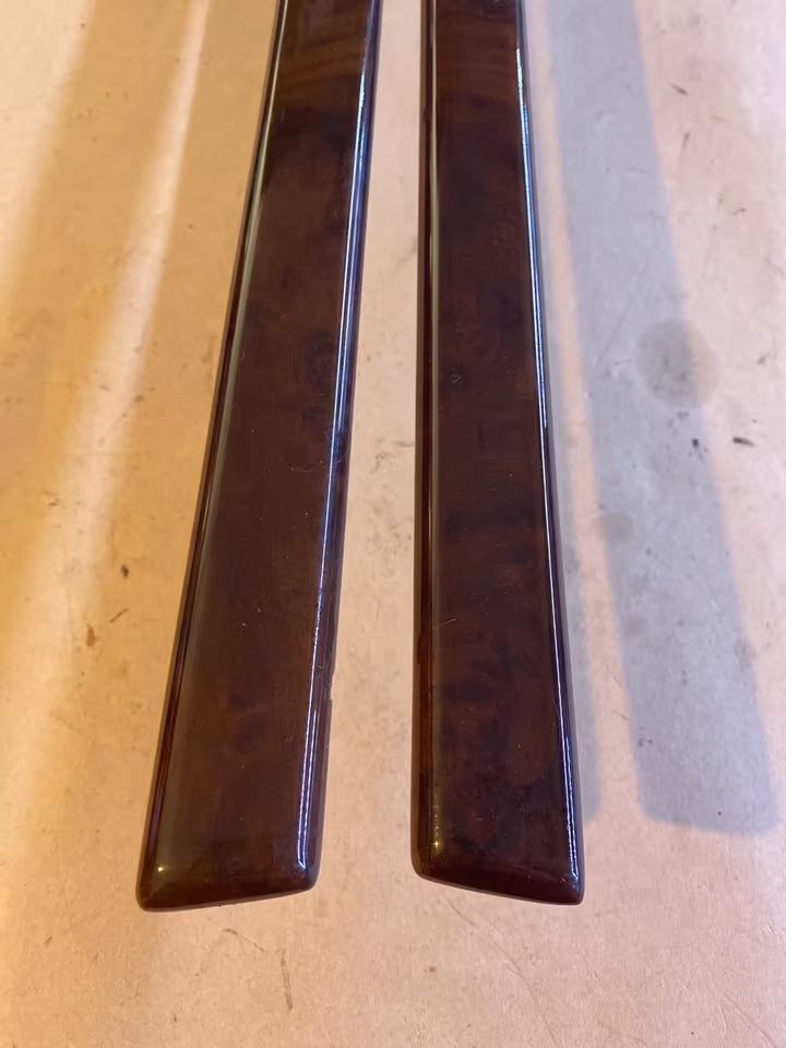 BMW E39 Türleisten hinten links und rechts 8200714 Nussbaum