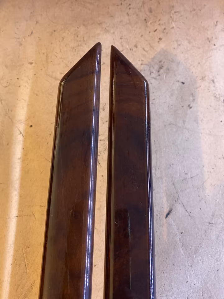 BMW E39 Türleisten hinten links und rechts 8200714 Nussbaum