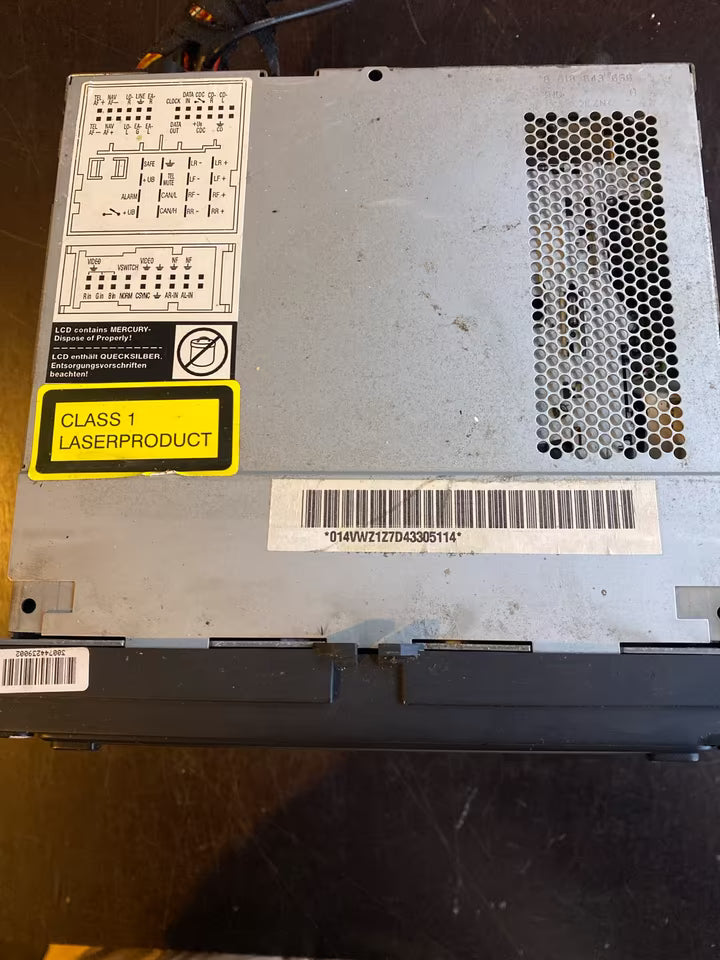 VW Touran 1T Bj04 1T0035194B 7612002028 Blaupunkt Navi