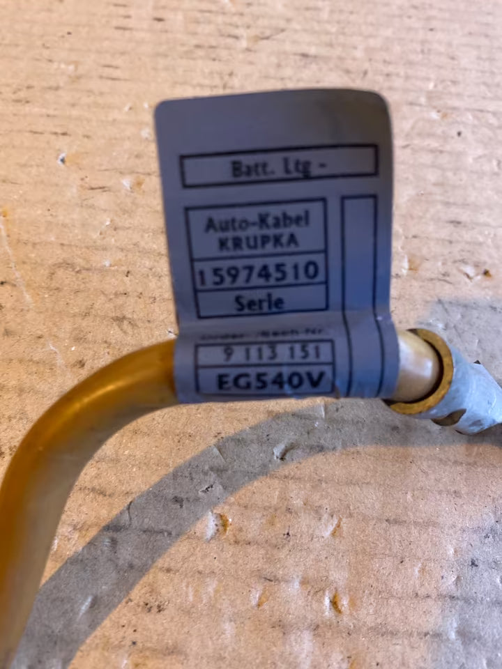 BMW ESerie Batteriekabel 9113151