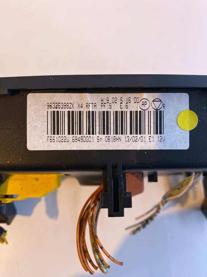 Citroen C5 I Klimabedienung / Klimasteuerung 96326398ZK