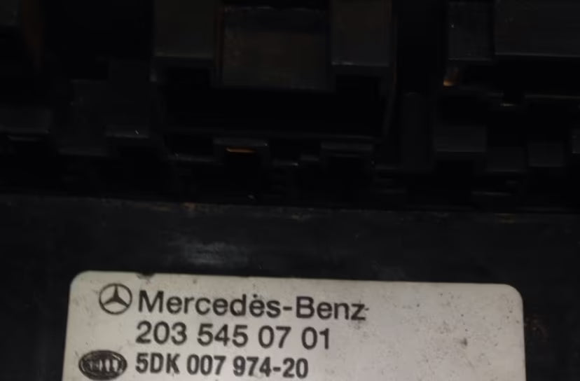MERCEDES BENZ W203 Sam Sicherungskasten 2035450701