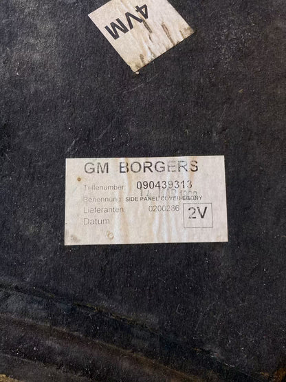 Opel Vectra 1999 Kofferraum Seitenverkleidung 090439313