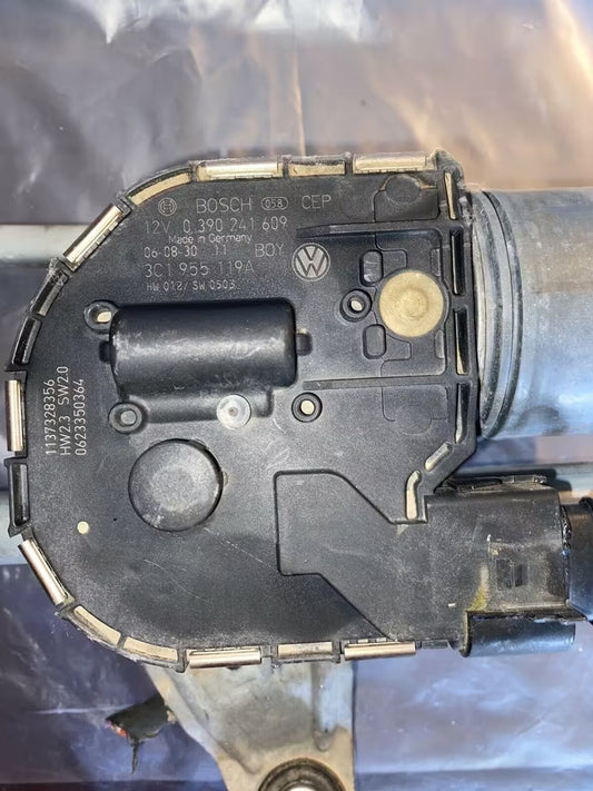 VW Passat 3C Wischergestänge mit Motor 3C1955119A