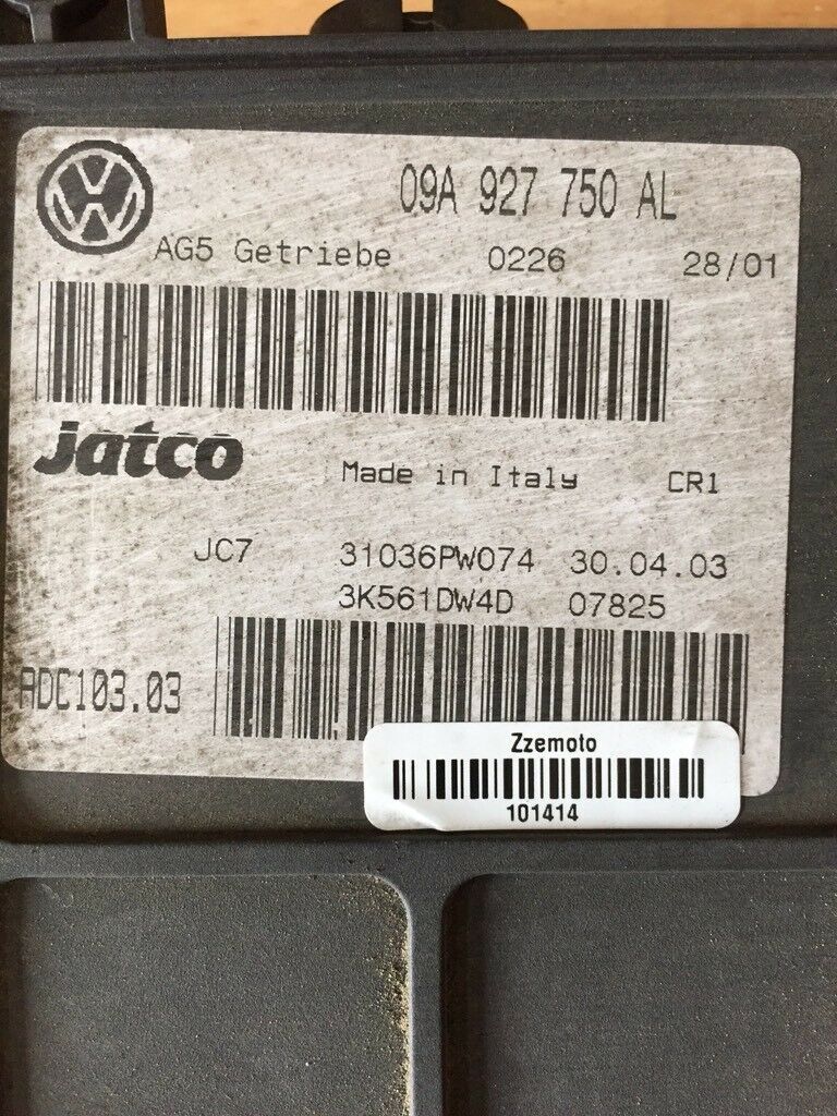 VW Golf 4 Getriebesteuergerät 1,9 TDI 09A927750AL