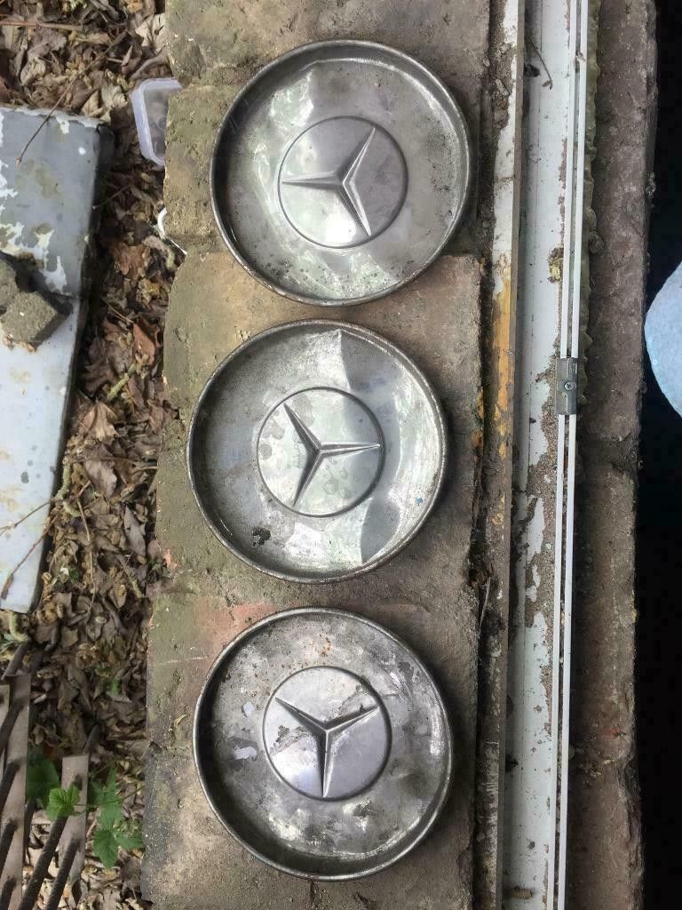 Mercedes Benz Oldtimer Radkappen Crome inkl. Versand