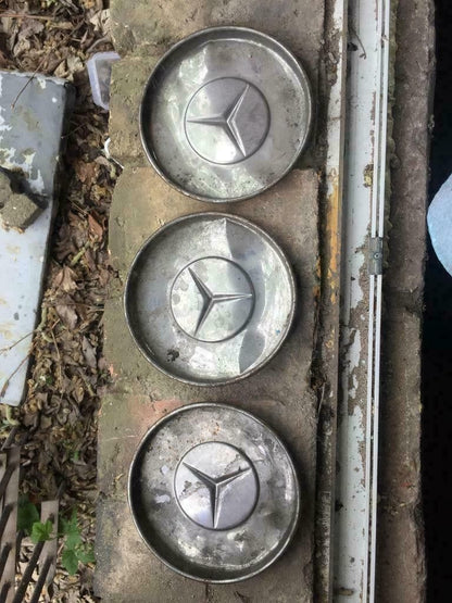 Mercedes Benz Oldtimer Radkappen Crome inkl. Versand