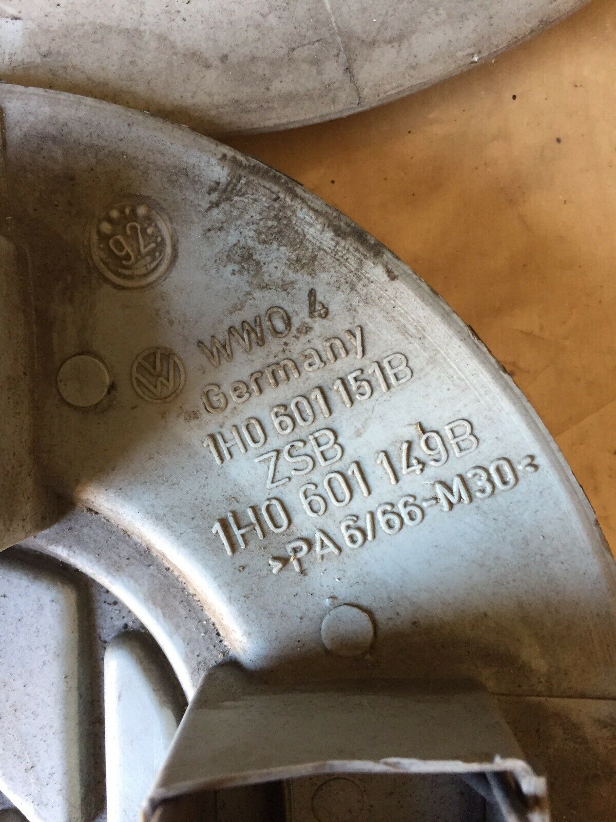 VW Radkappen 5x inkl. Versand