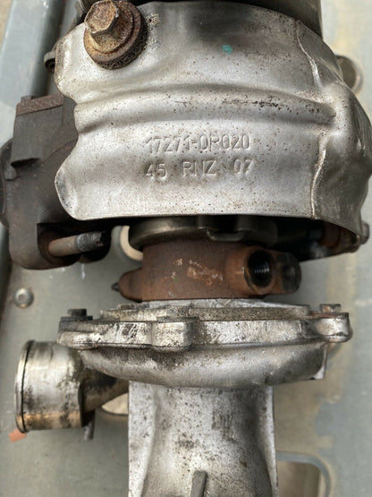 Toyota Corolla Verso  D4D -- Turbolader