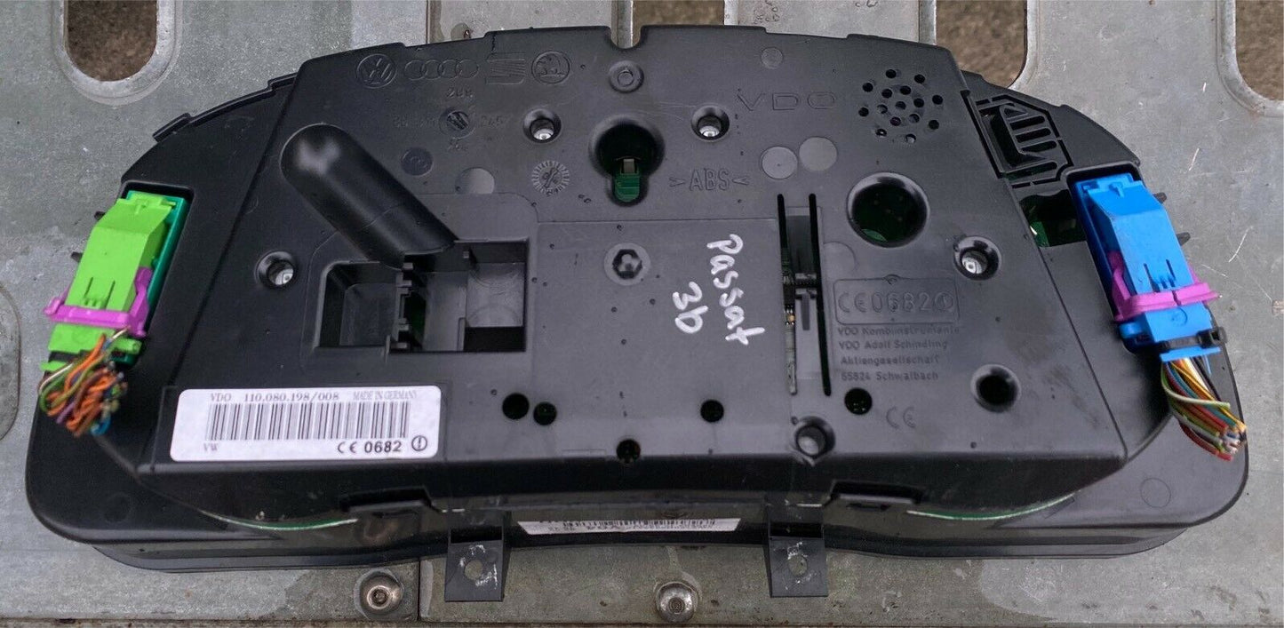 VW Passat 3BG /3B6  Tachometer 3B0920829A 1.9TDI