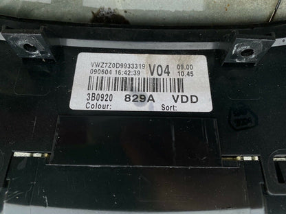 VW Passat 3BG /3B6  Tachometer 3B0920829A 1.9TDI