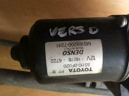 Toyota Corolla Verso Scheibenwischgestänge mit Motor 85110-0F020