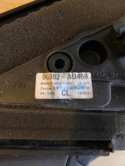 Nissan Primera P12 Seitenspiegel Links 96302-AU469