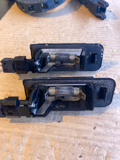 BMW E36 Original Kennzeichenlampe ULO 3554 Set