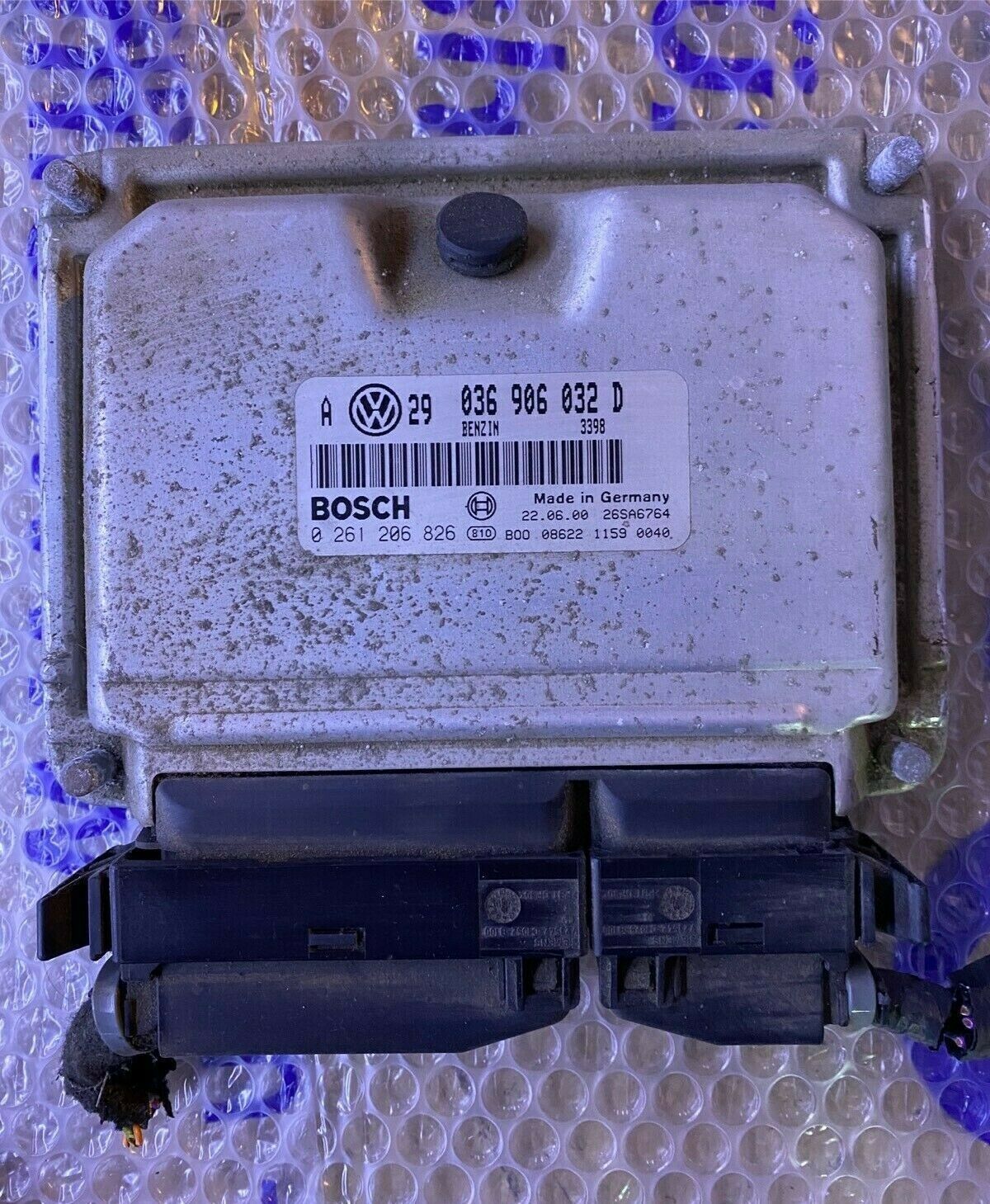 VW Golf 4 Motorsteuergerät 036906032D - 0261206826