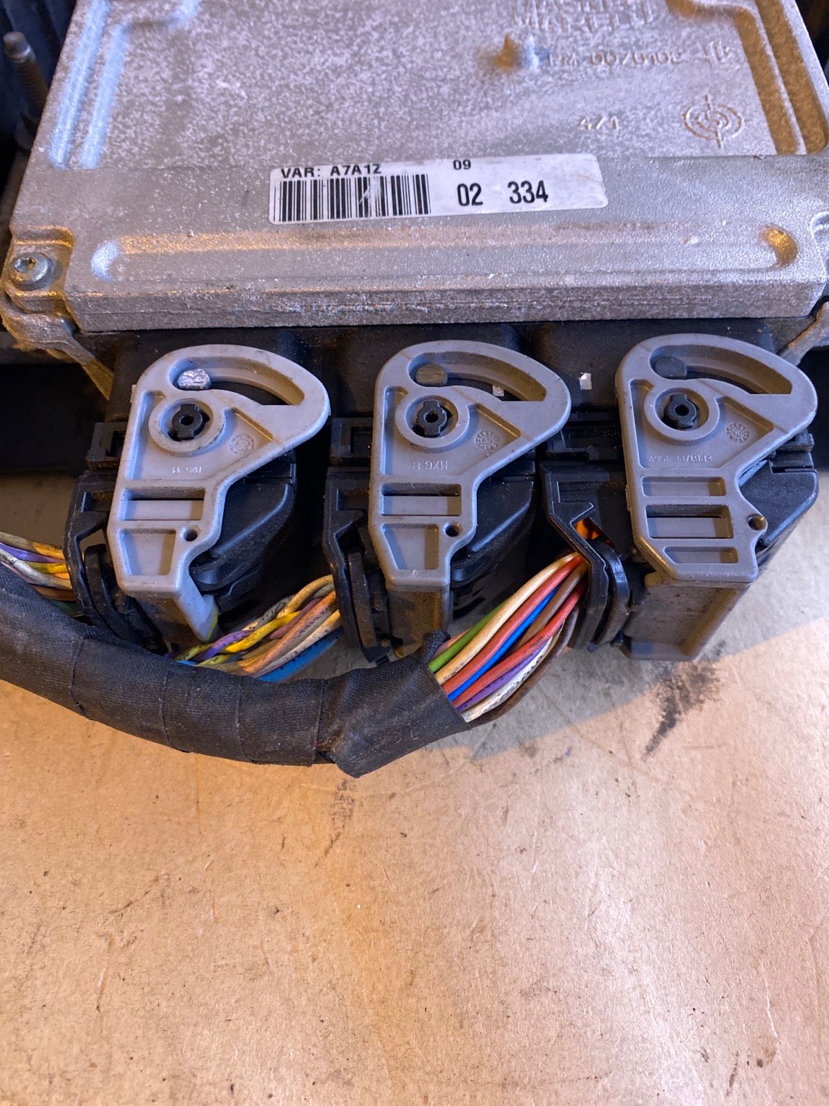Peugeot 207 Motorsteuergerät 96633808   96537757