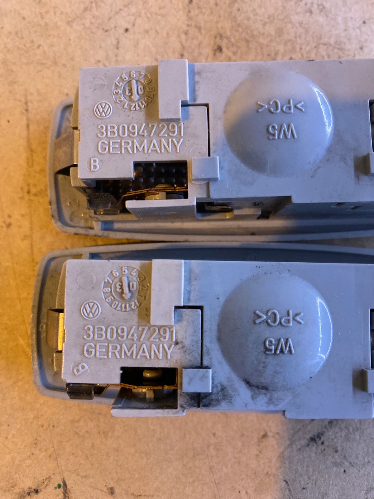 VW Passat /Golf /Bora Leselampen Innenraumleuchte 3B0947291