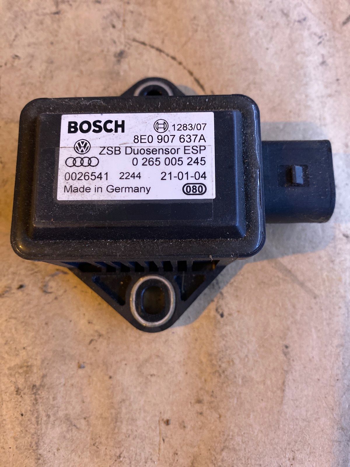 VW Passat 3B Duosensor ESP 8E0907637A