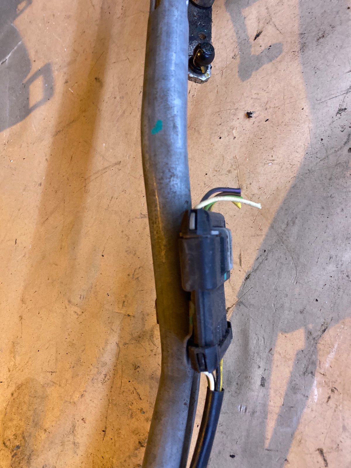 Opel Meriva A Wischermotor und Teilgestänge 91498233