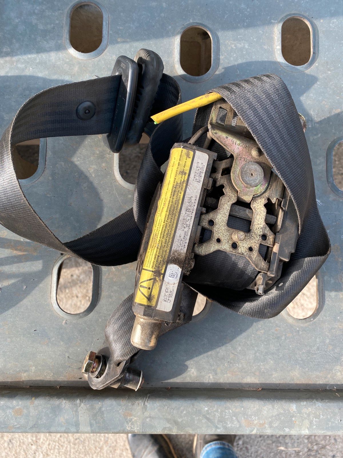 Citroën Jumper Sicherheitsgurt vorne links 33004177F