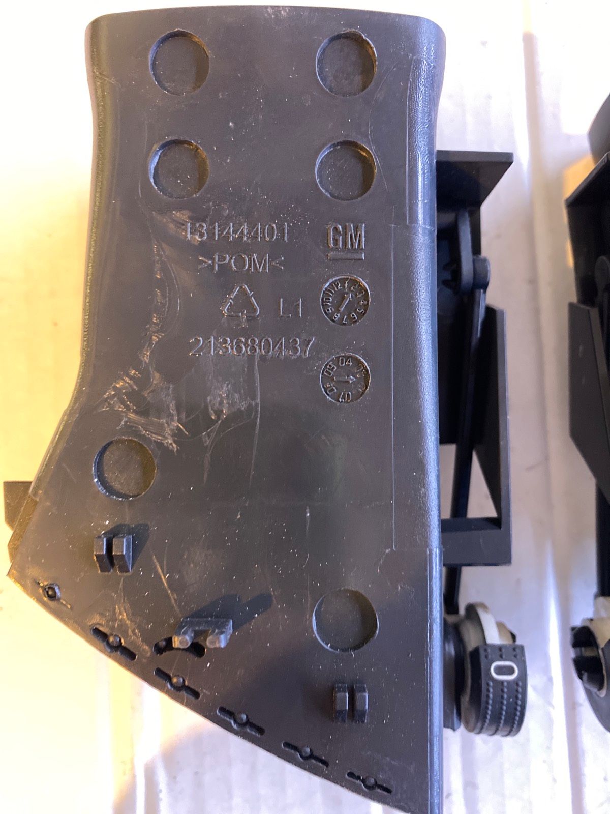 Opel Zafira B Lüftungsdüsen 13144401 & 13144402