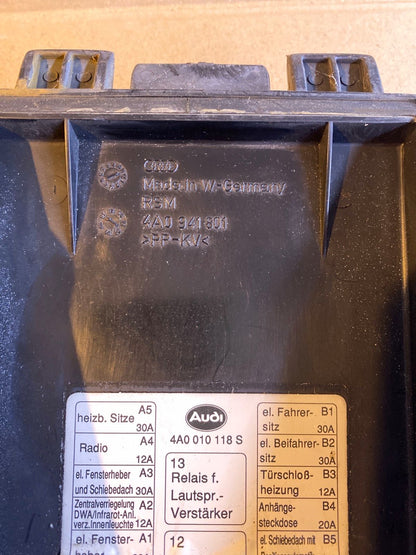 Audi 100 Sicherungskasten Deckel 4A0941801