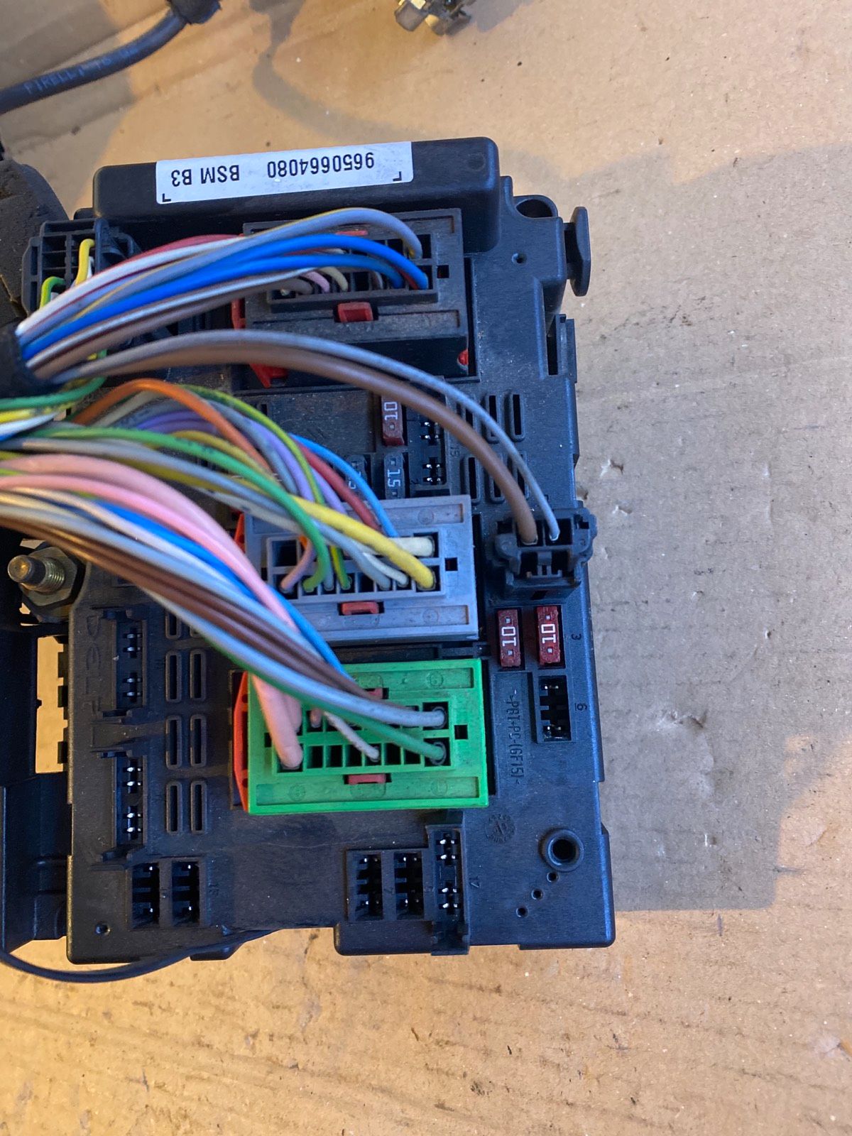 Peugeot Citroen Sicherungskasten 9650664080