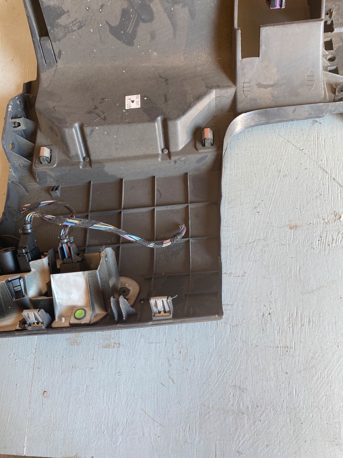 VW Touran 1 1T1858365  Verkleidung Fußraumverkleidung