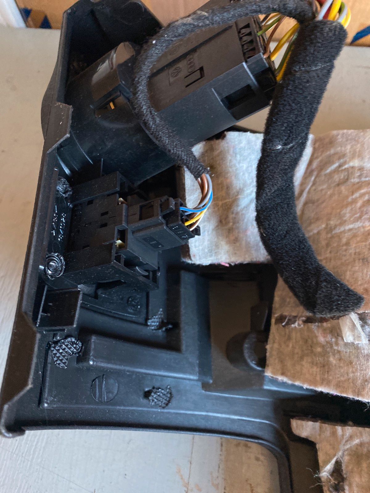 VW Passat 3B Verkleidung Lenksäule Lichtschalter 3B1857921
