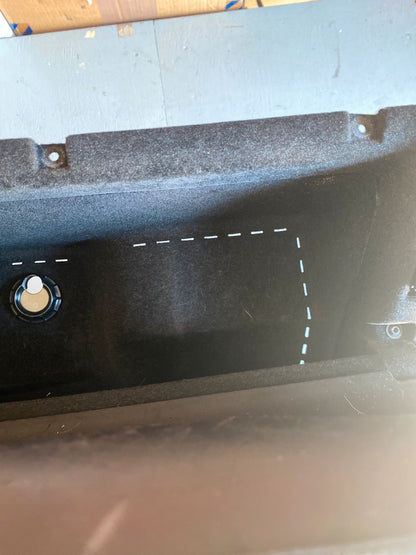 VW Passat 3B Handschuhfach schwarz
