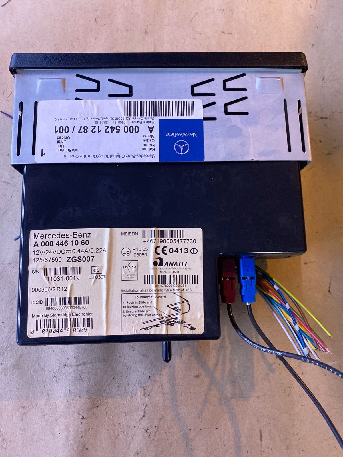 Mercedes FleetBoard A0004461060