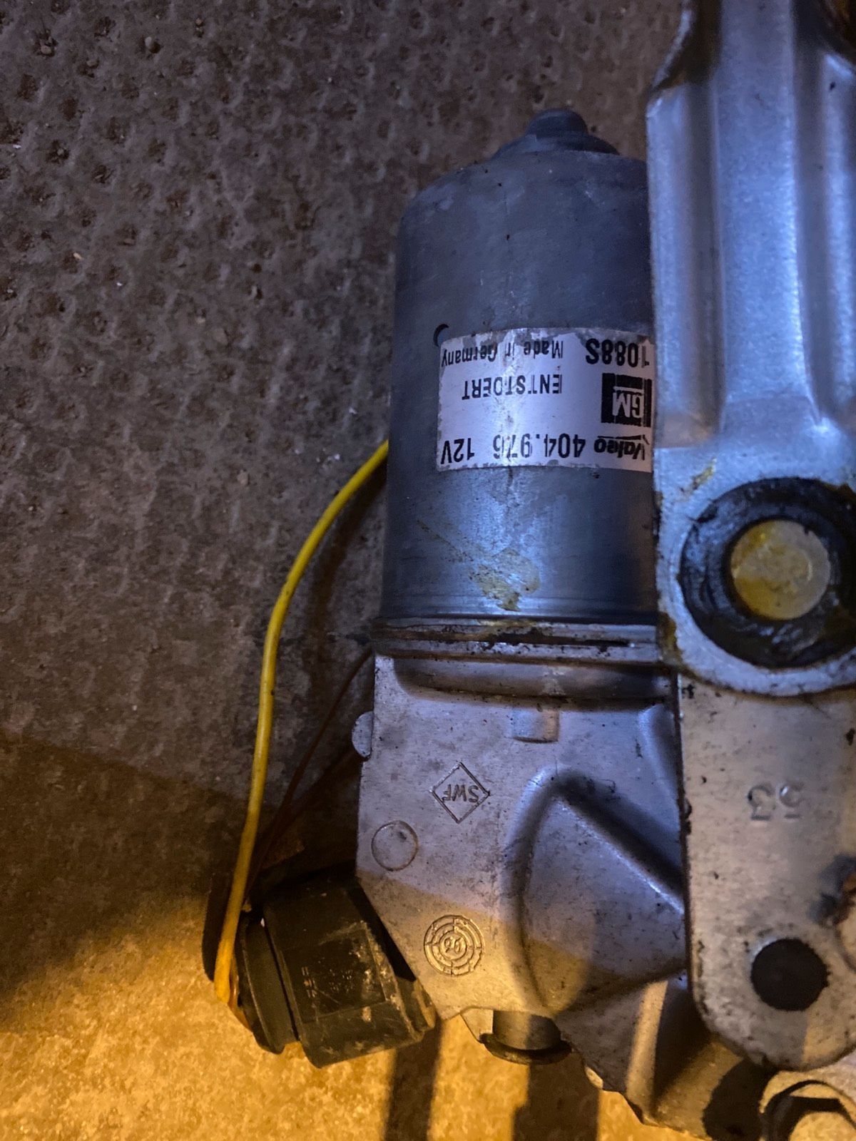 Opel Zafira B Scheibenwischergestänge inkl. Motor Vorne GM404976