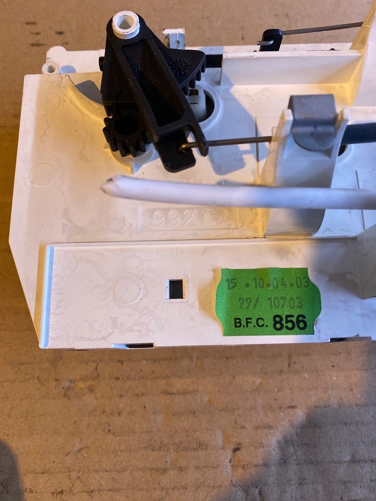 Peugeot 206 Klimabedienung 99210 Bj 03