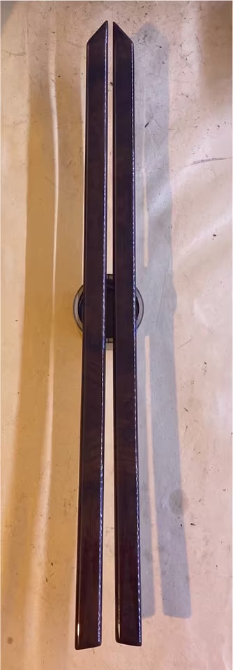 BMW E39 Türleisten hinten links und rechts 8200714 Nussbaum