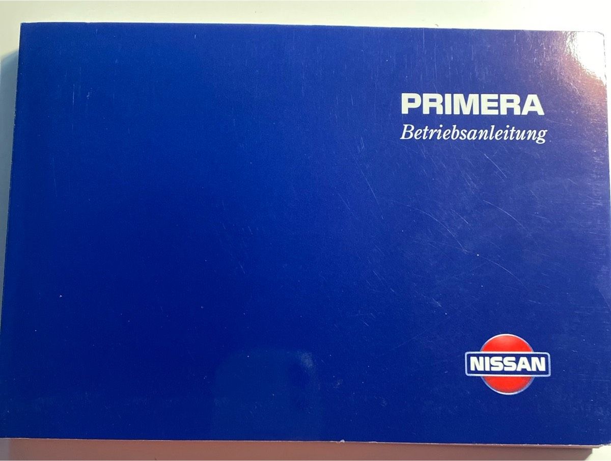 Nissan Primera P11 Betriebsanleitung Handbuch  Anleitung