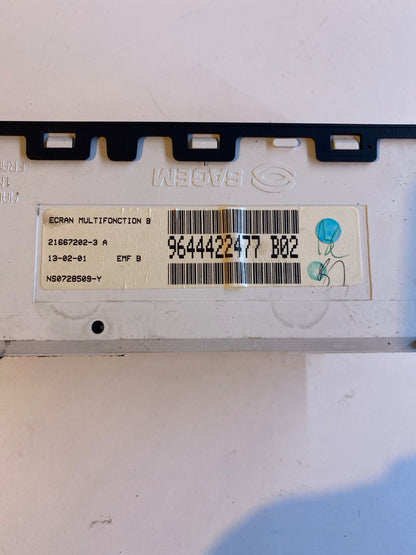 Citroen C5 I Display / Bordanzeige 9644422477 B02