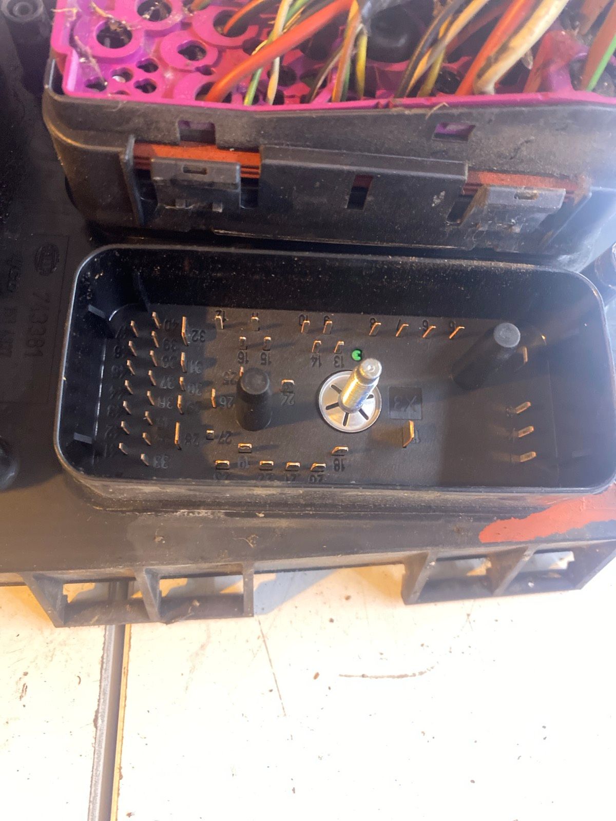 Opel Zafira B Sicherungskasten 5DK00866852  13206746