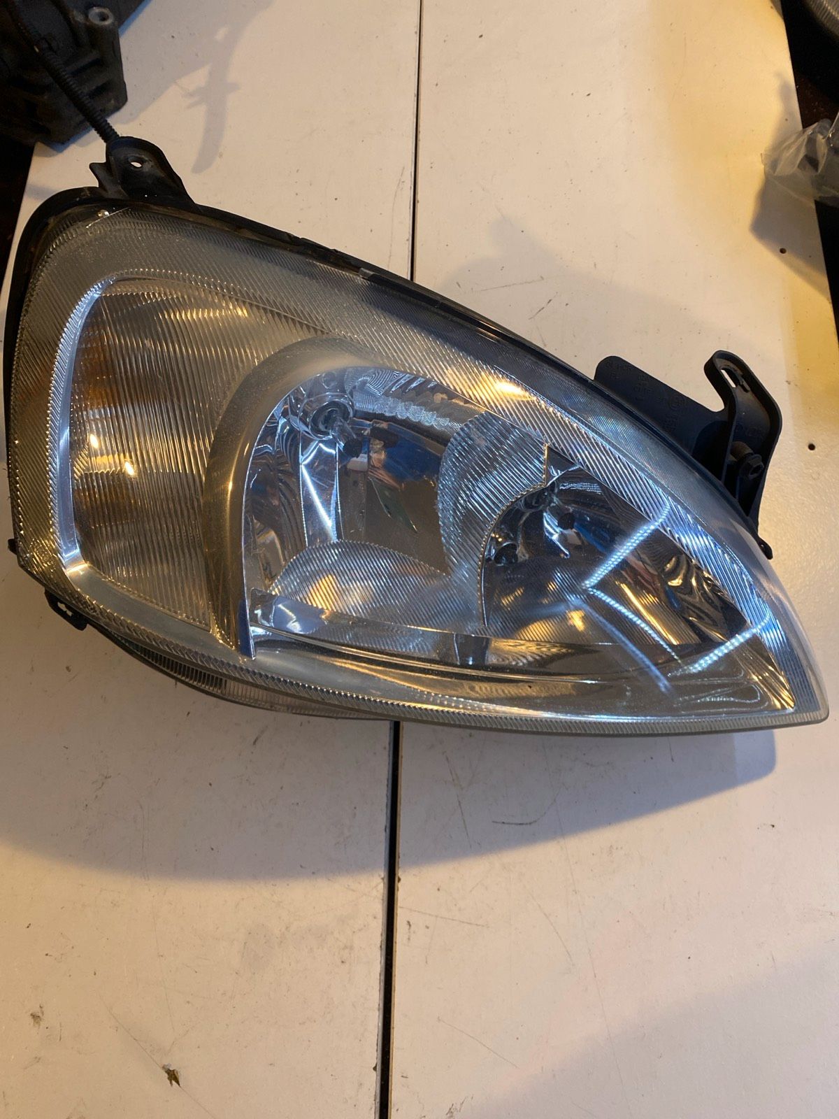 Opel Corsa C Frontscheinwerfer Rechts 09114330