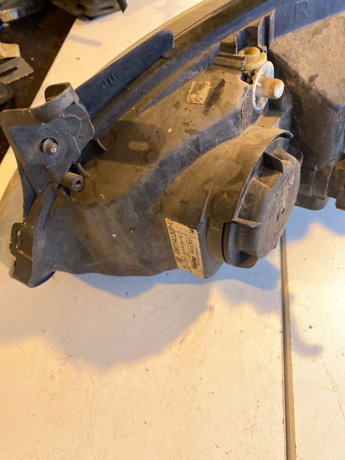 Opel Corsa C Frontscheinwerfer Rechts 09114330