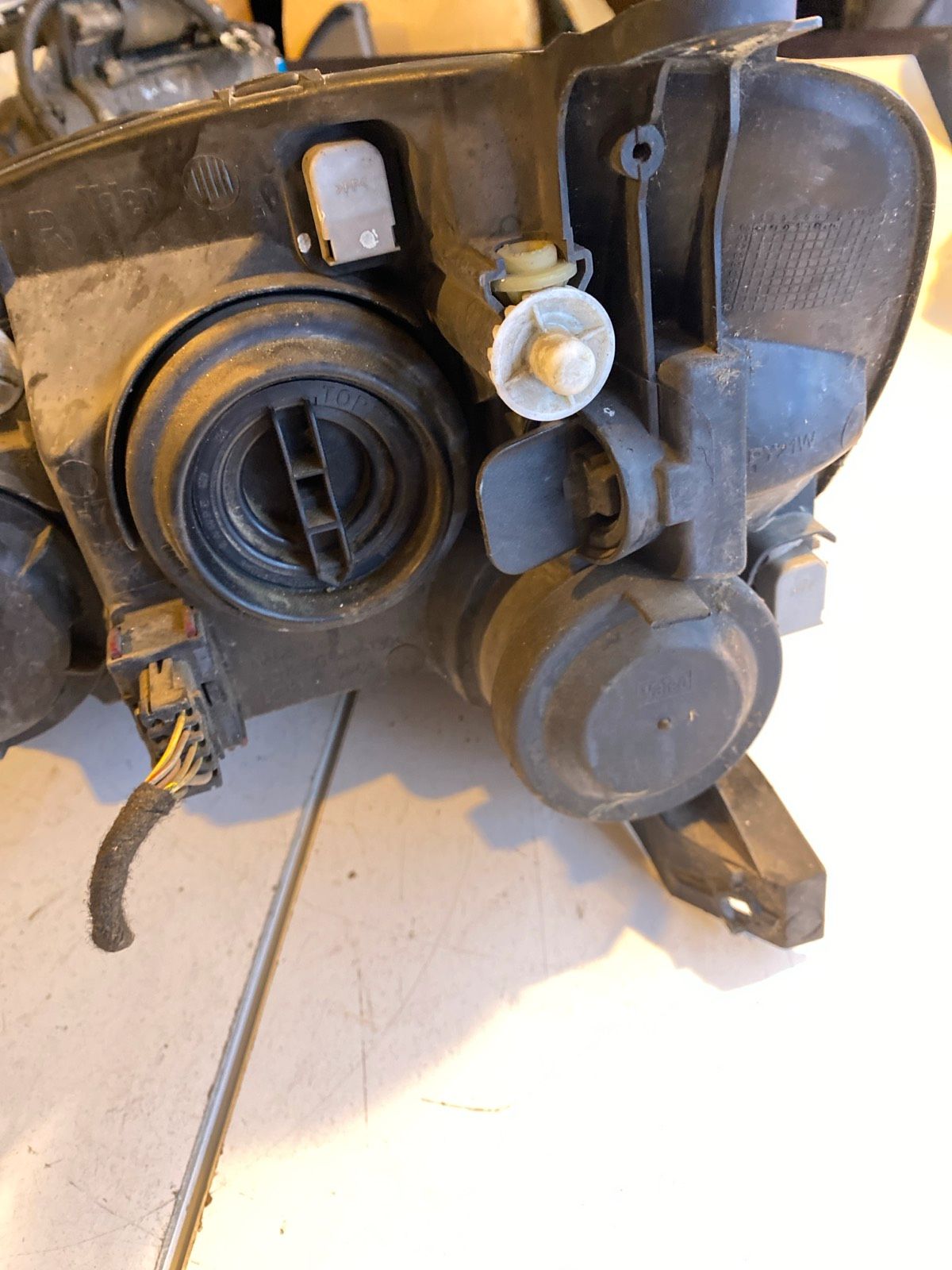 Opel Corsa C Frontscheinwerfer Rechts 09114330